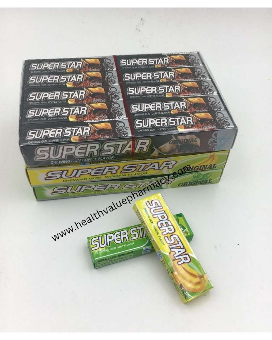 Superstar gum hot sale