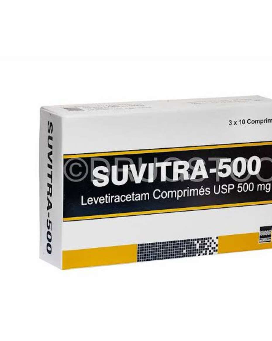 SUVITRA LEVETIRACETAM 500MG TAB