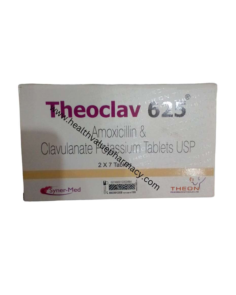 THEOCLAV 625MG AMOXICLAV 2X7