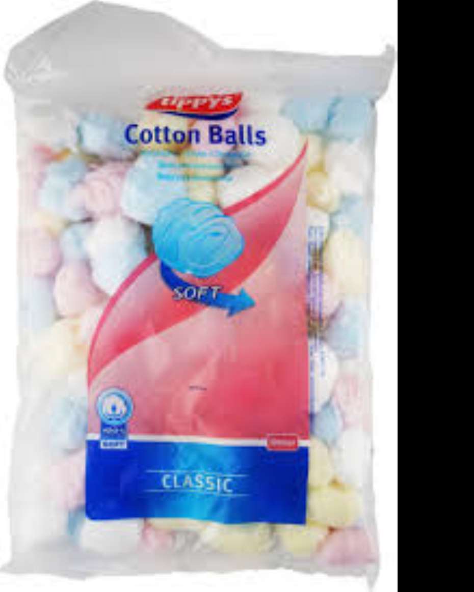 TIPPYS COTTON BALLS X100
