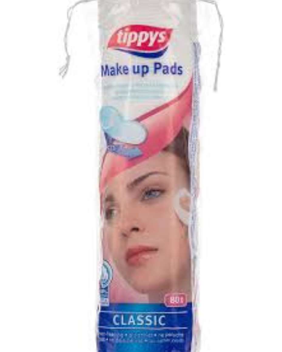 TIPPYS MAKE UP PADS X100