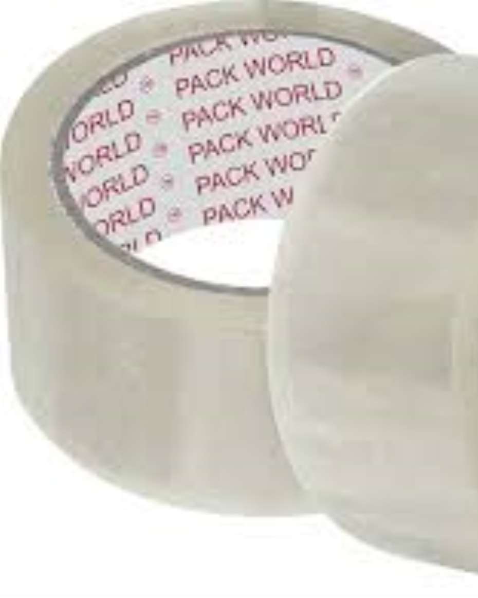 TRANSPARENT TAPE WHITE BIG