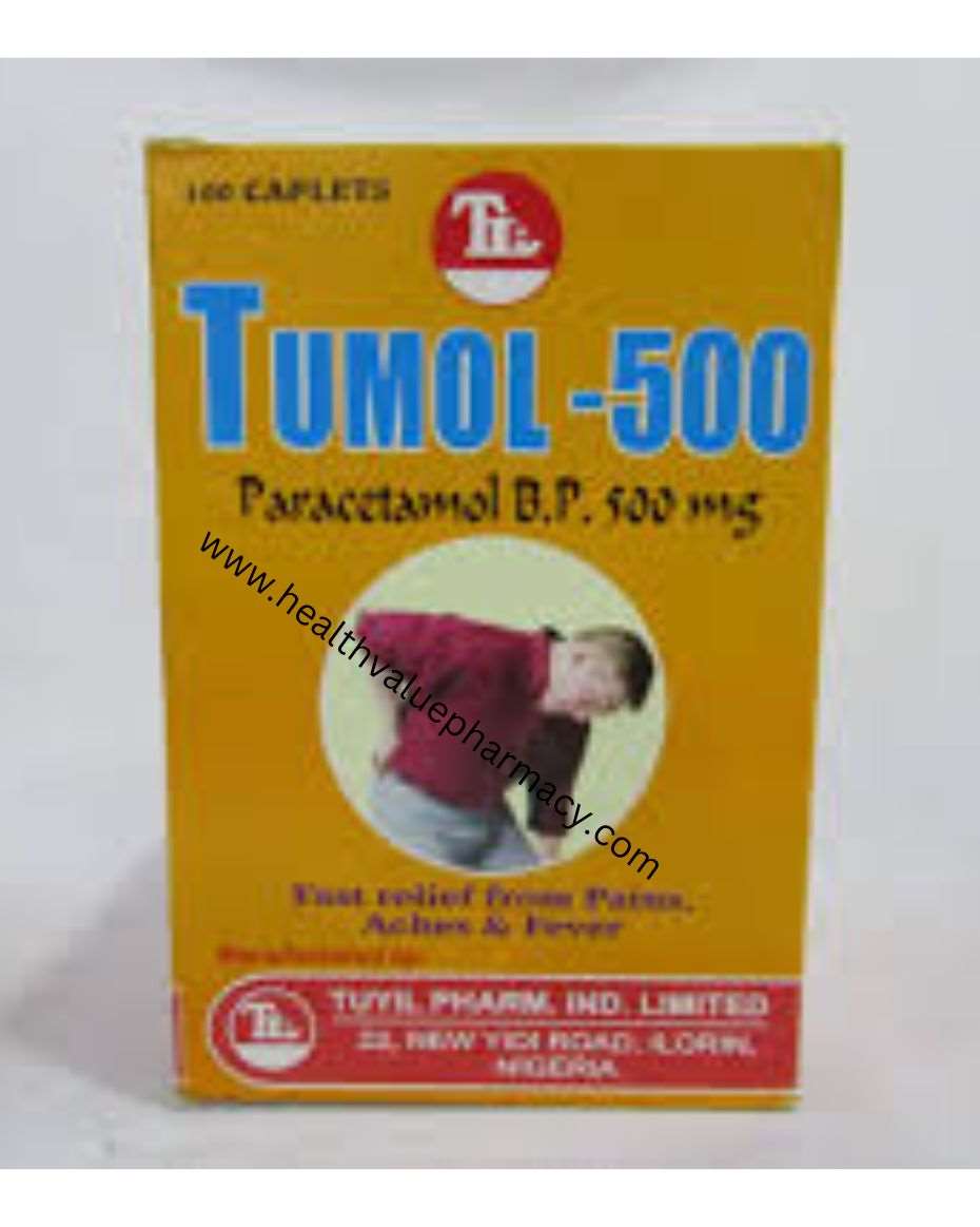 TUMOL 500MG PARACETAMOL TAB