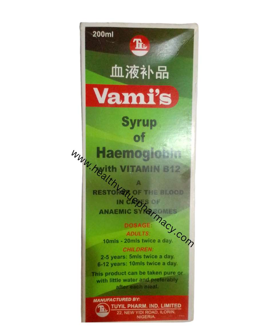 TUYIL VAMIS HAEMOGLOBIN SYR 200ML