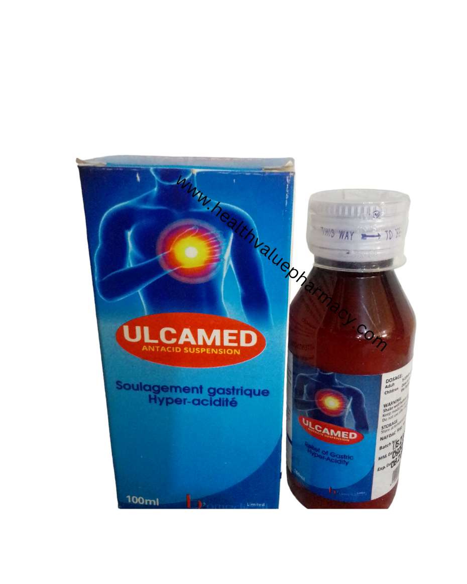 ULCAMED ANTACID SUSP 100ML