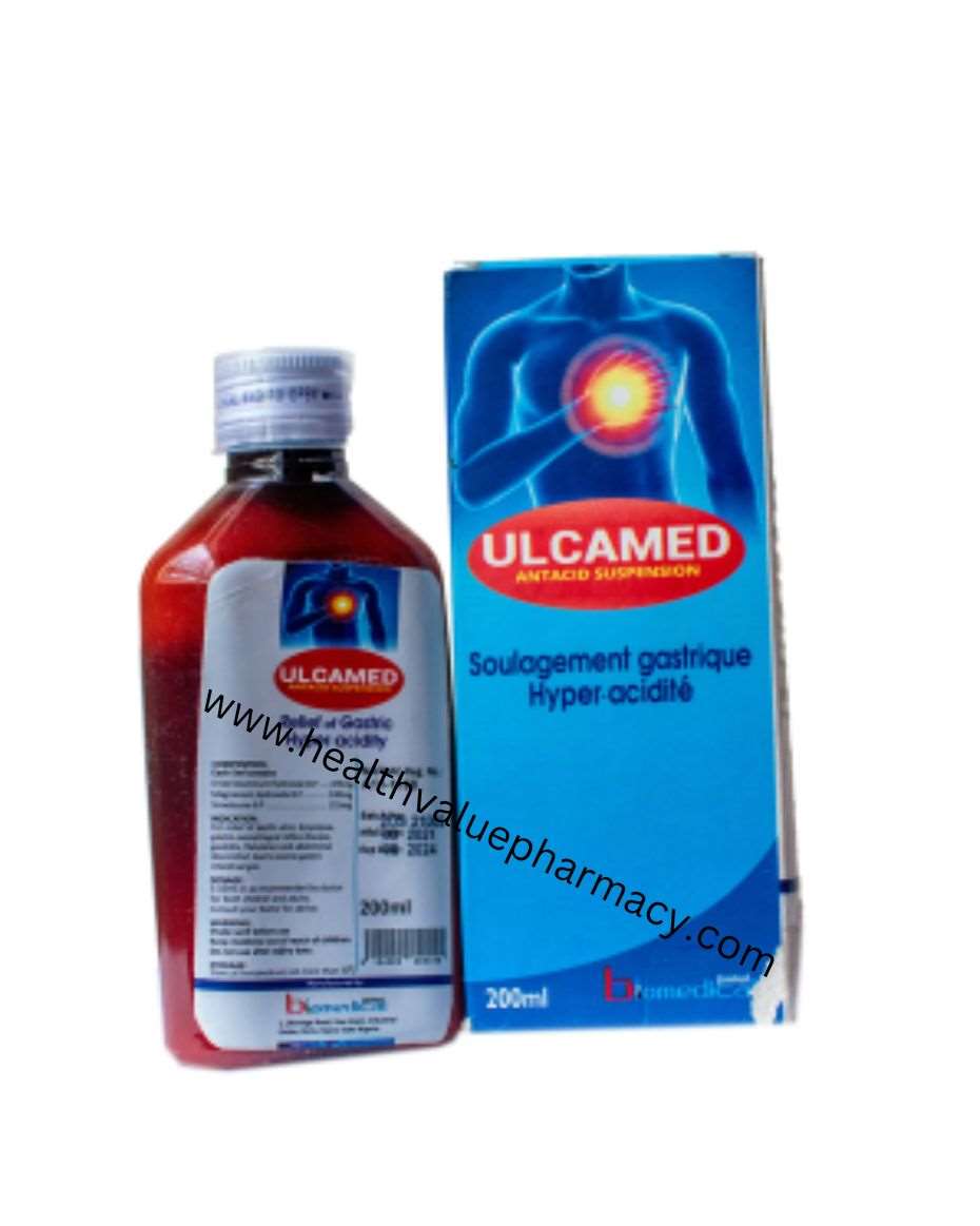 ULCAMED ANTACID SUSP 200ML