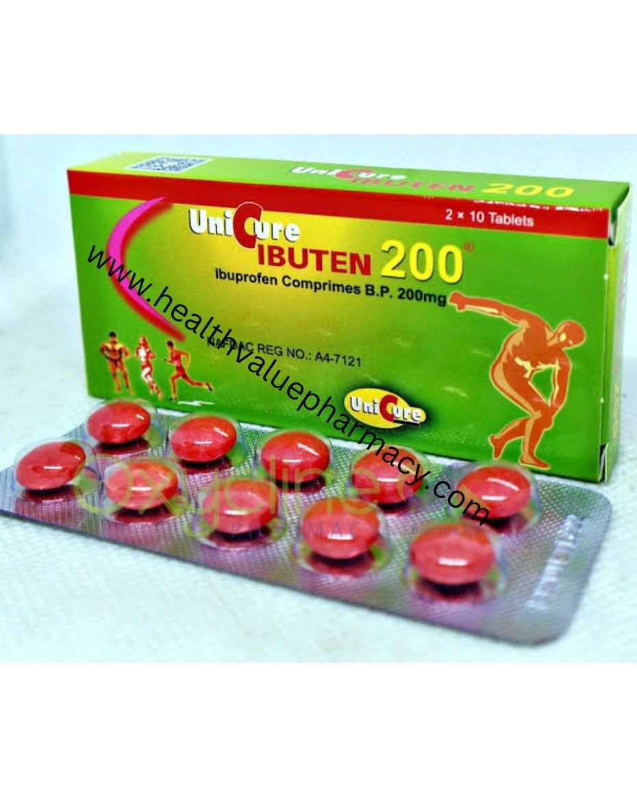 UNICURE 2X10 IBUTEN 200MG TAB