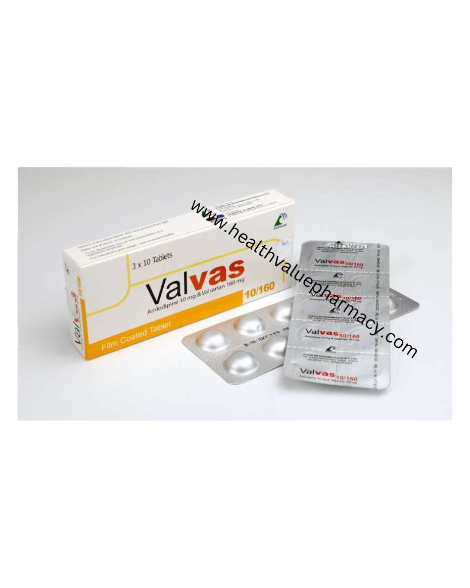 VALVAS 10/160 (AMLODIPINE/VALSARTAN)