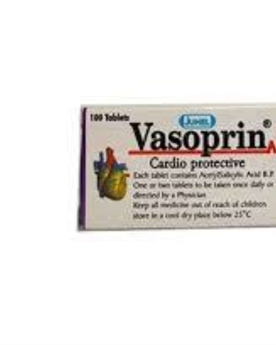 VASOPRIN 75MG 10X10 ACETYL SALICYLIC ACID