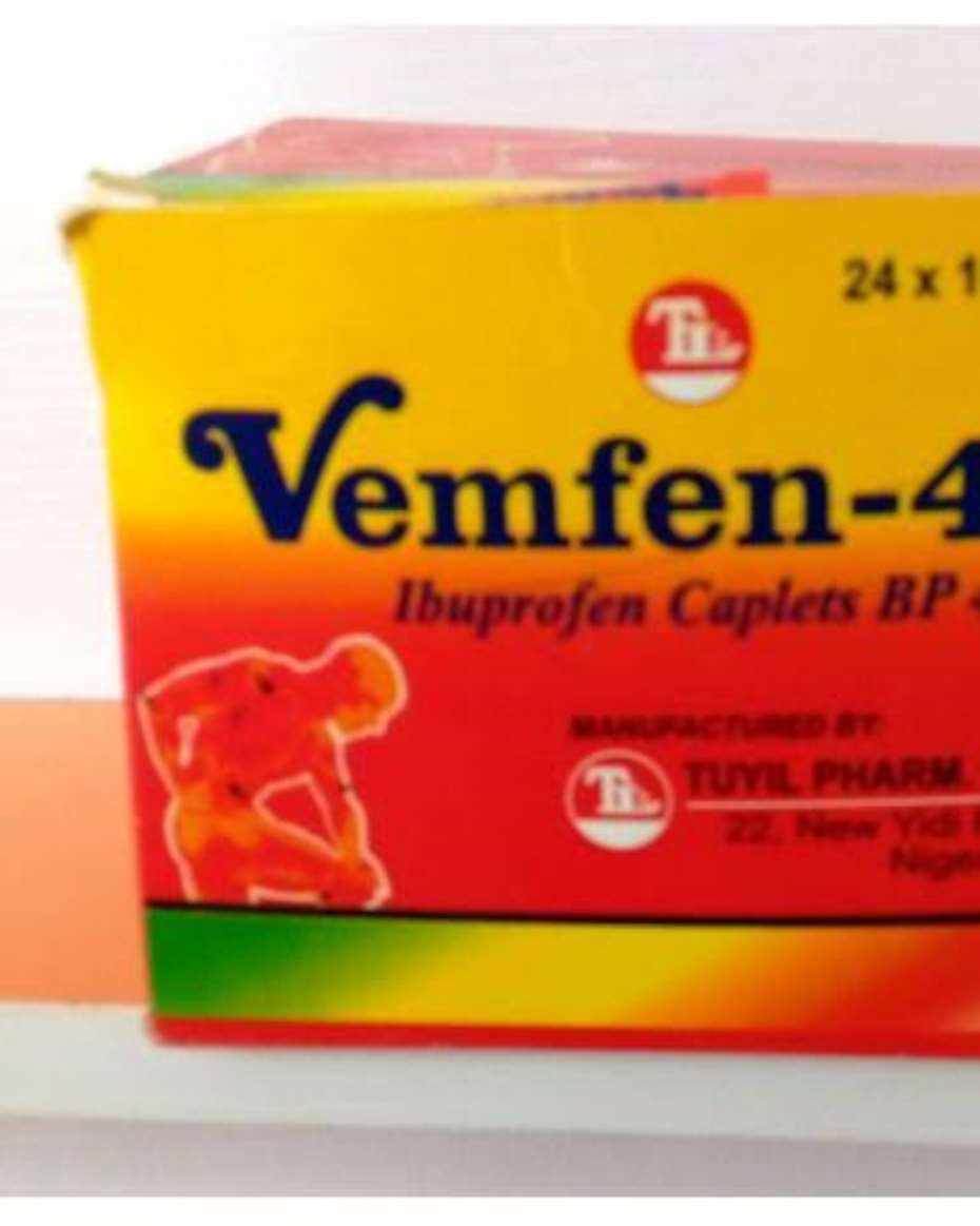 VEMFEN - 400 IBUPROFEN TAB 1X10