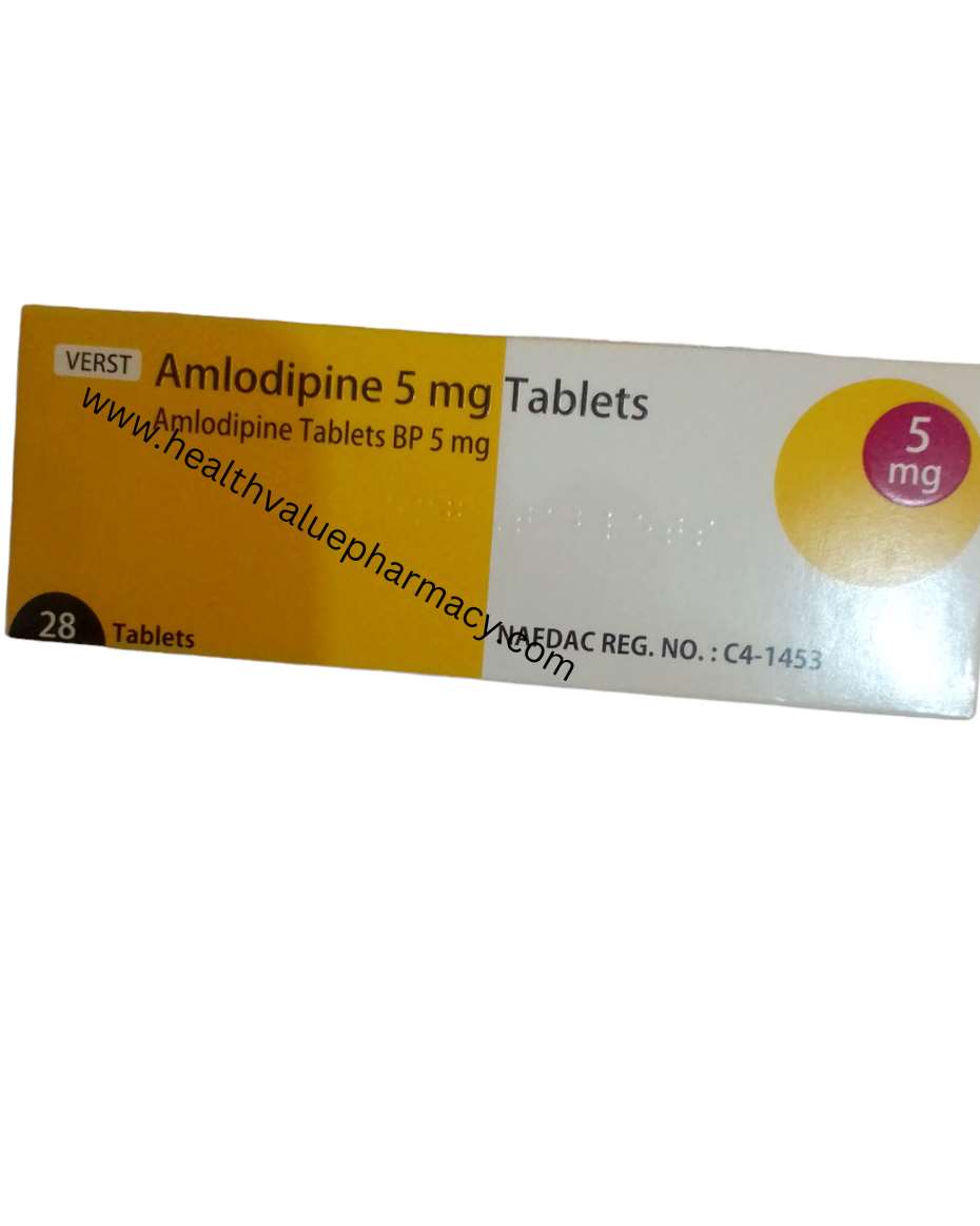 VERST AMLODIPINE 5MG TAB