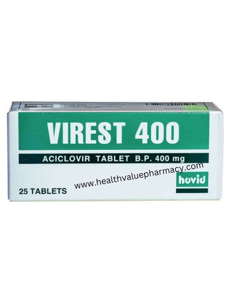 VIREST ACICLOVIR 400MG 5X5