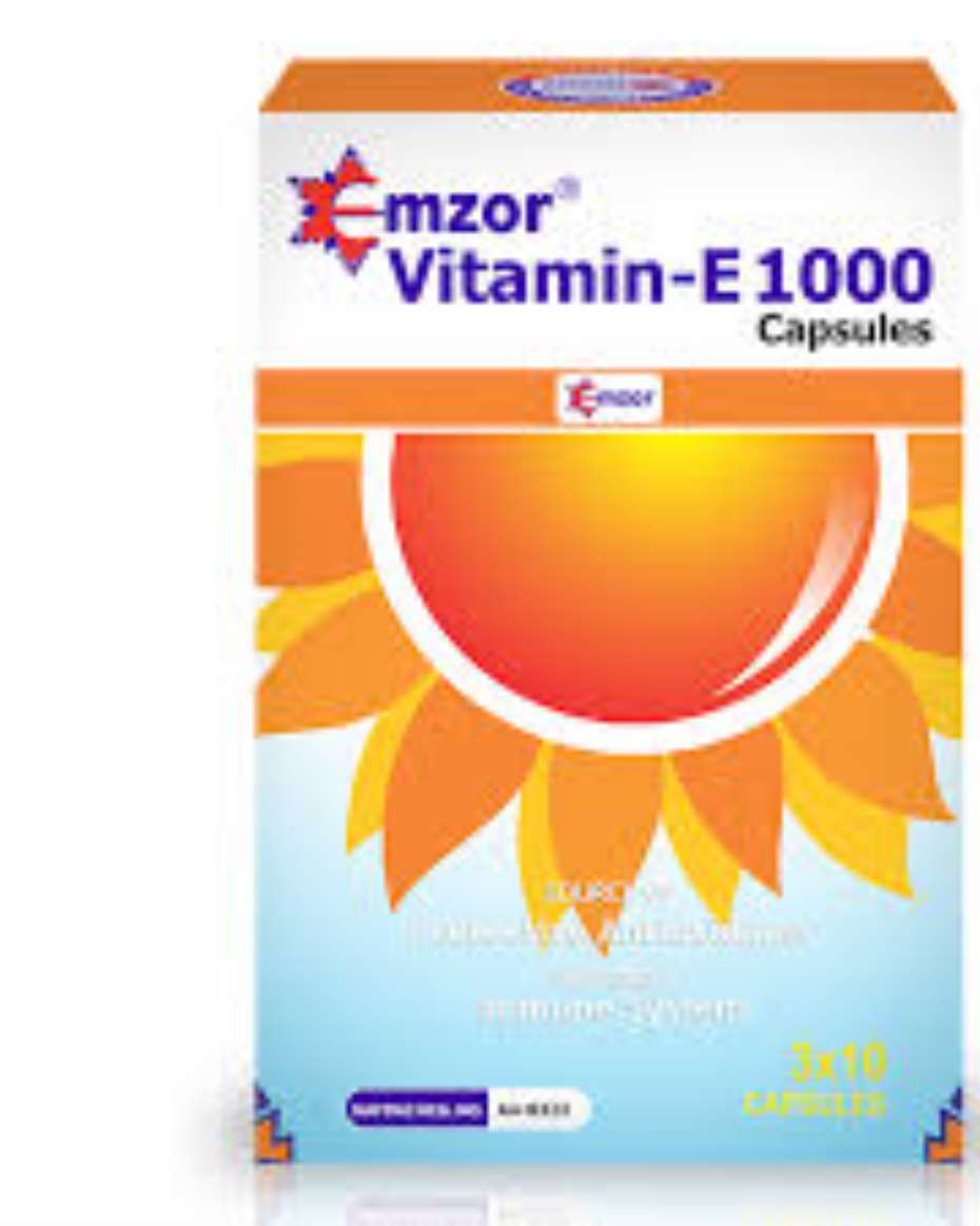 VITAMIN E 1000MG EMZOR