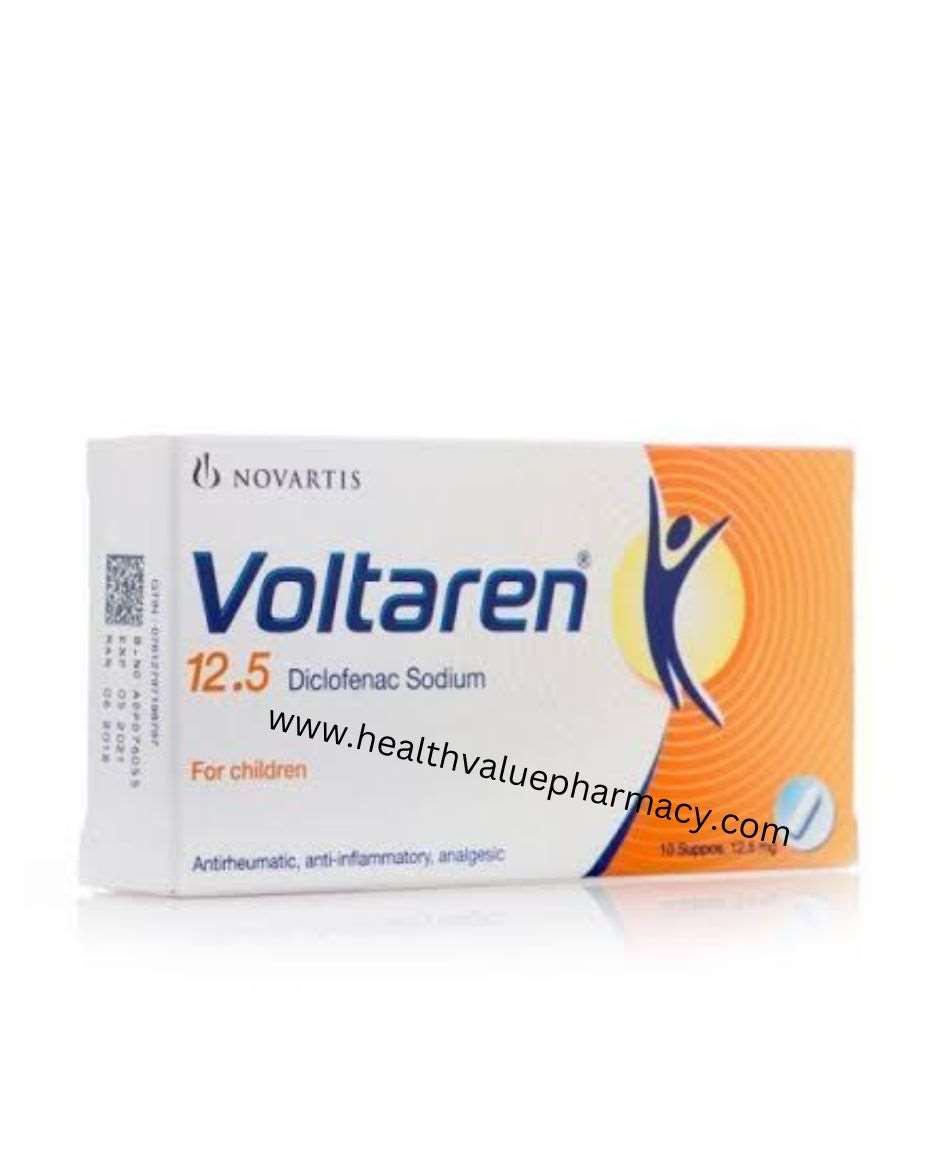 VOLTAREN 12.5MG SUPPOSITORY 10X1 DICLOFENAC