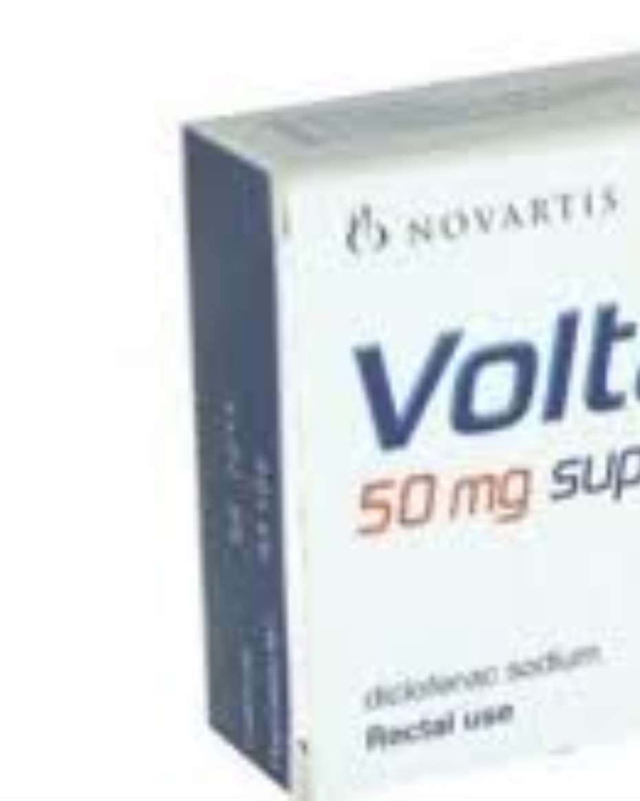 VOLTAREN 50MG SUPPOSITORY X10 DICLOFENAC