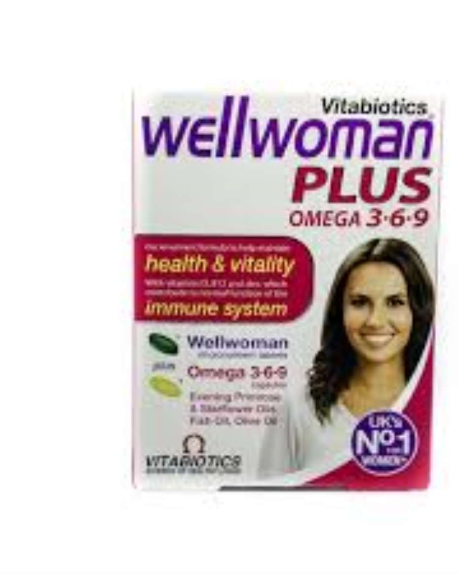 WELLWOMAN PLUS OMEGA 3 6 9 PACK