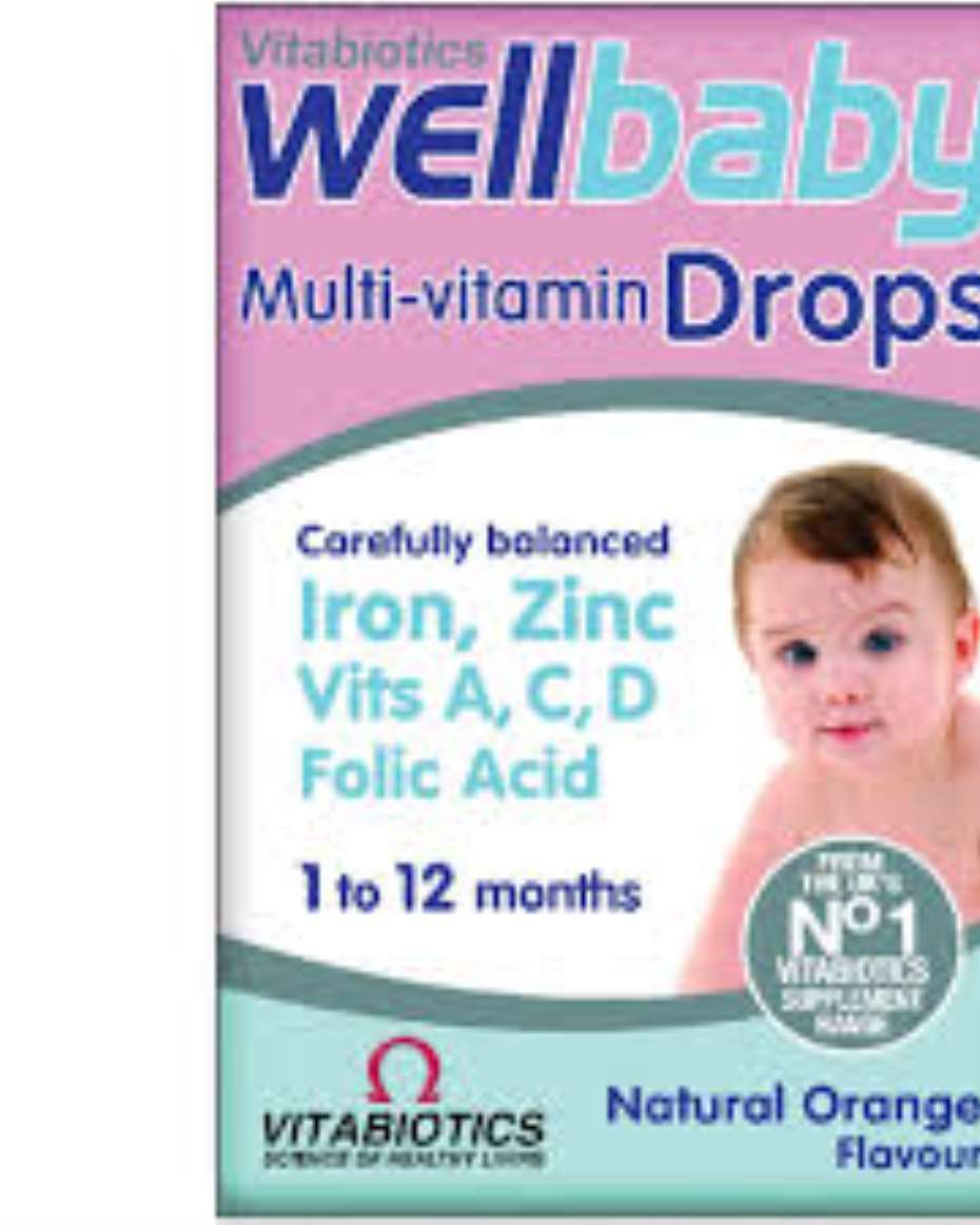 WELLBABY MULTIVITAMIN DROPS