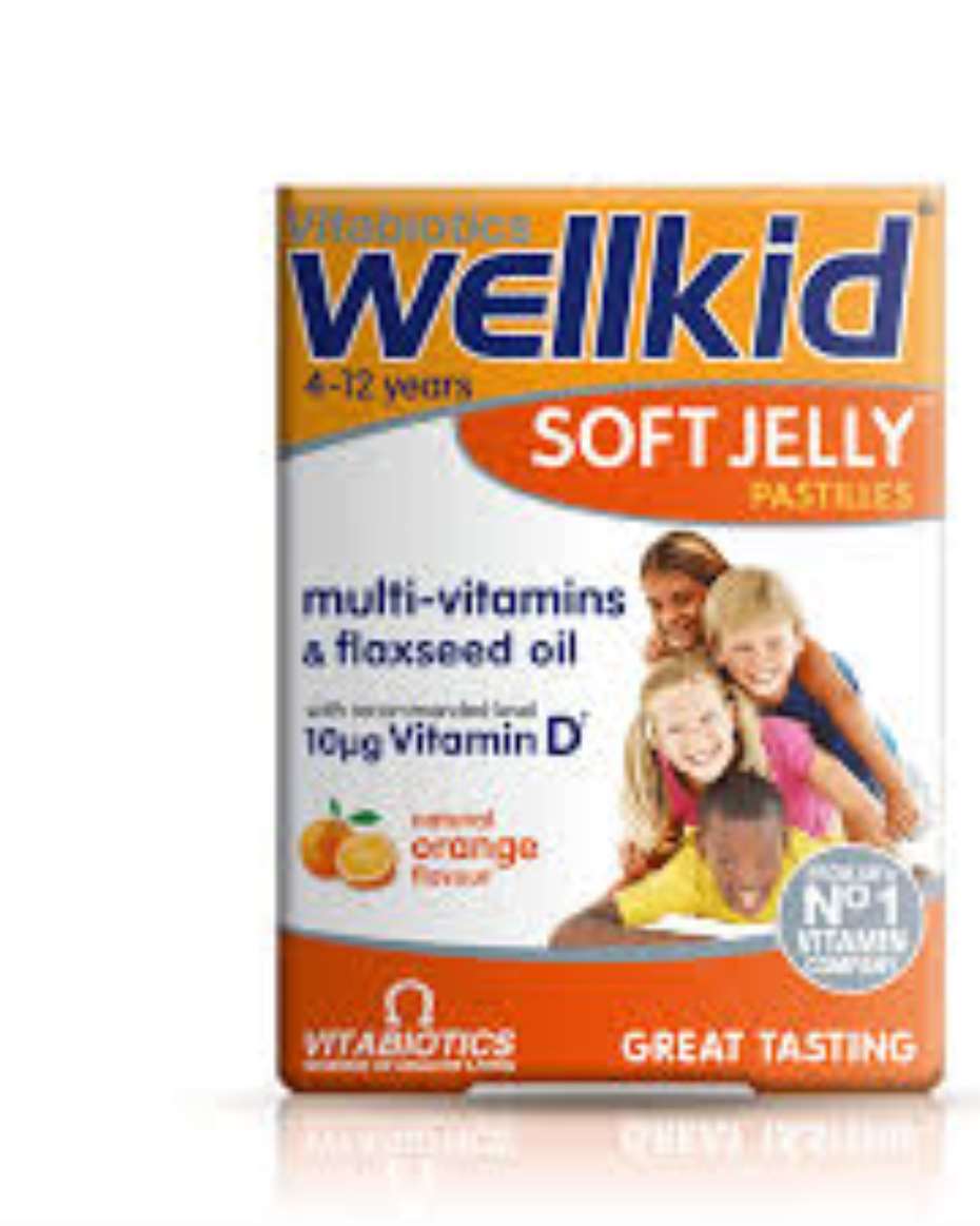 WELLKID SOFT JELLY PASTILLERS 4-12