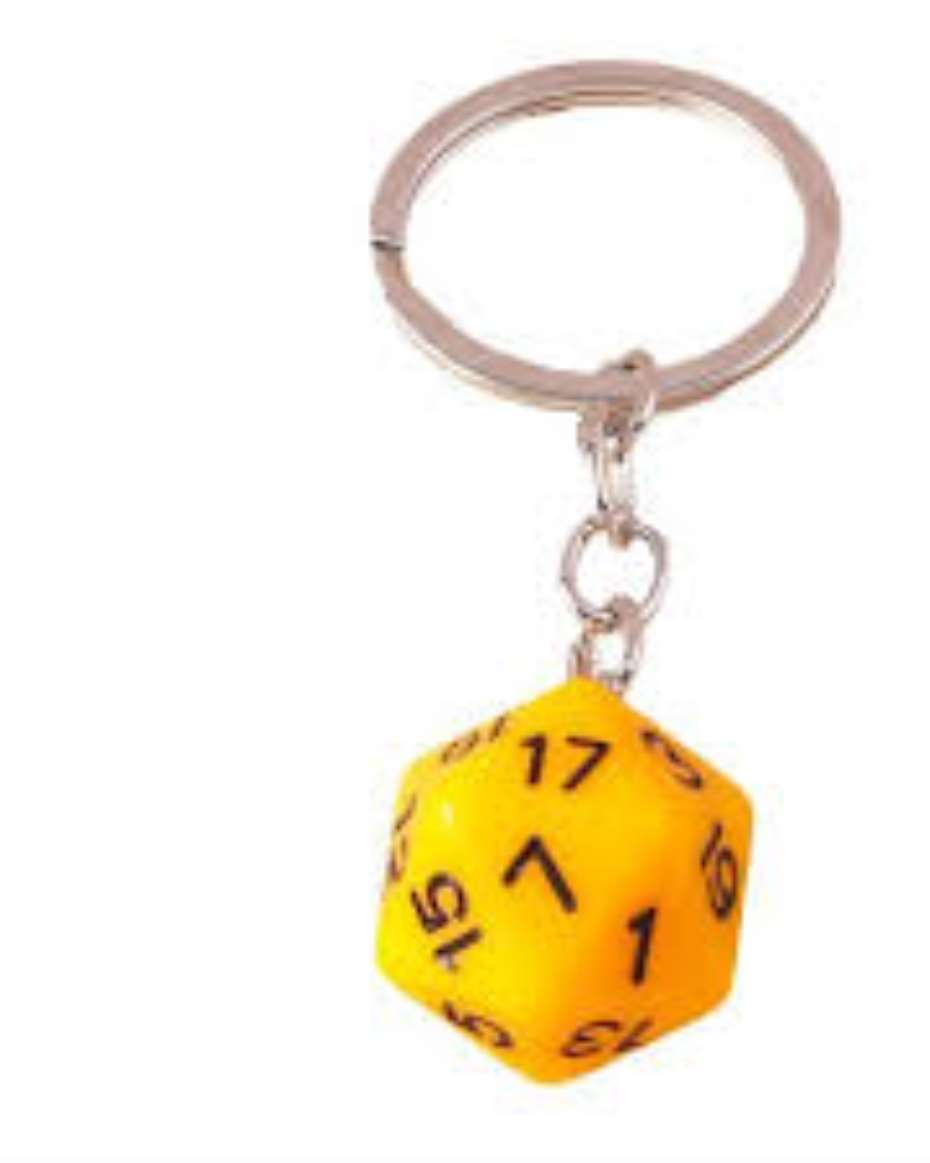 YELLOW KEYHOLDER