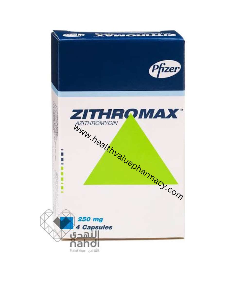 ZITHROMAX 250MG CAP X4 SATCHET AZITHROMYCIN