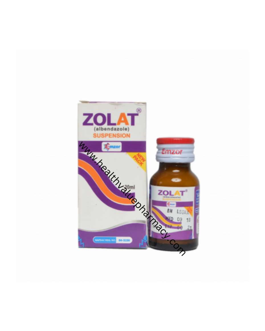 ZOLAT SUSPENSION ALBENDAZOLE