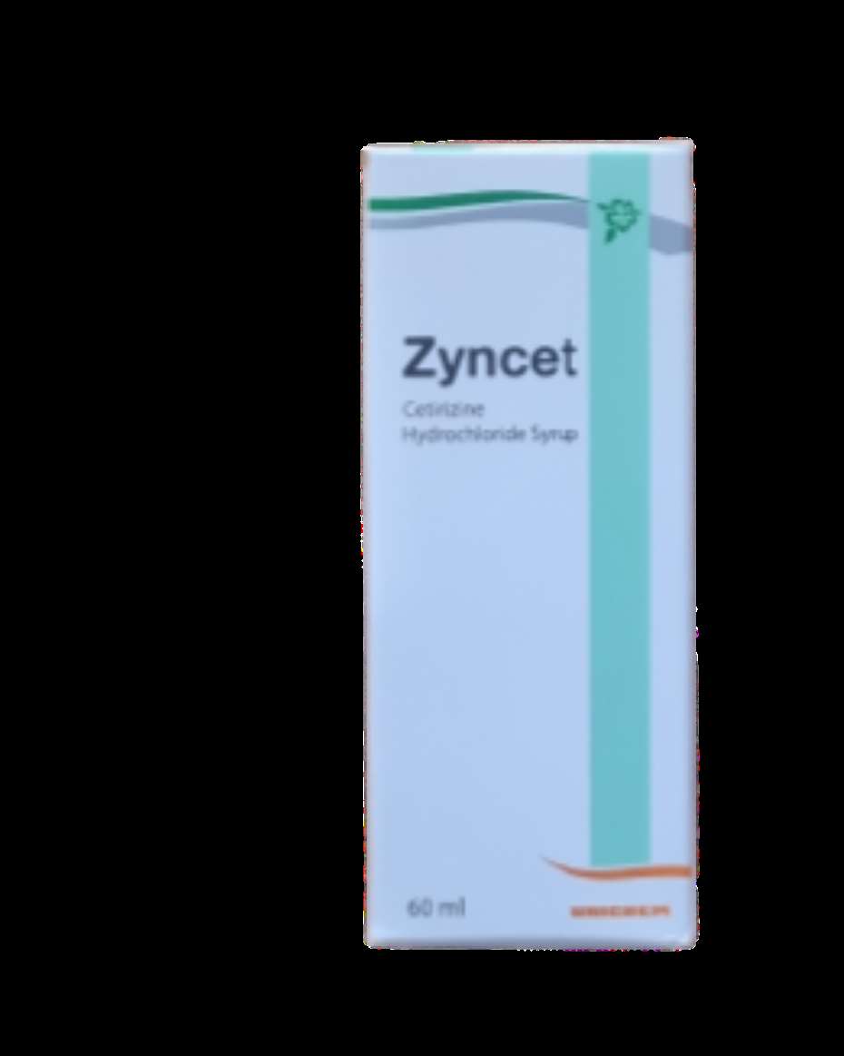 ZYNCET SYRUP CETIRIZINE