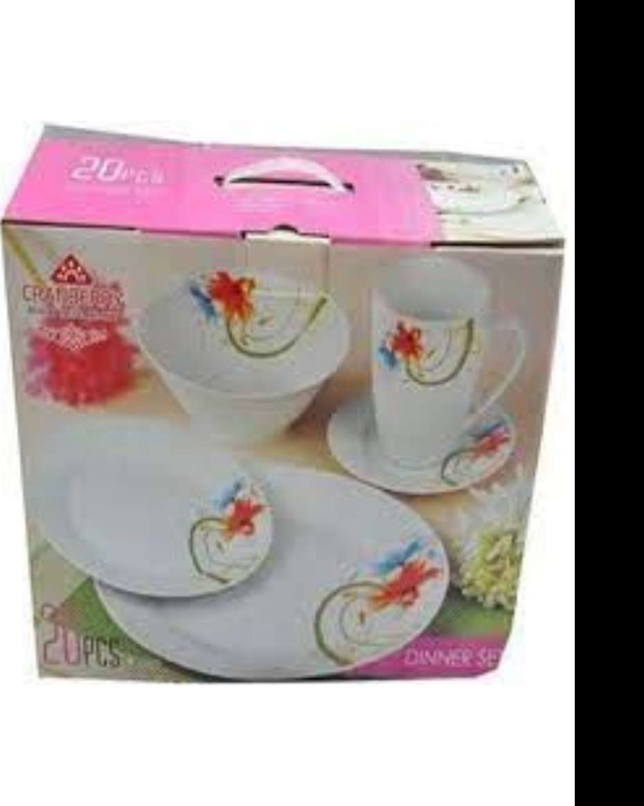 20 pcs shop dinner set