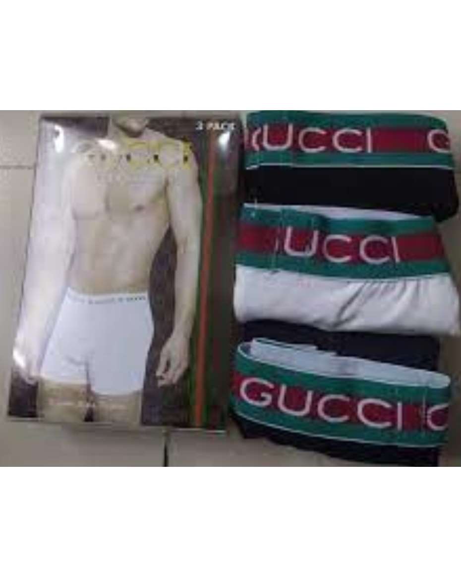 Mens Underwear Boxer Gucci (3pcs Pack) - under wear for men - Under Wear  For Men - Mens Underwear