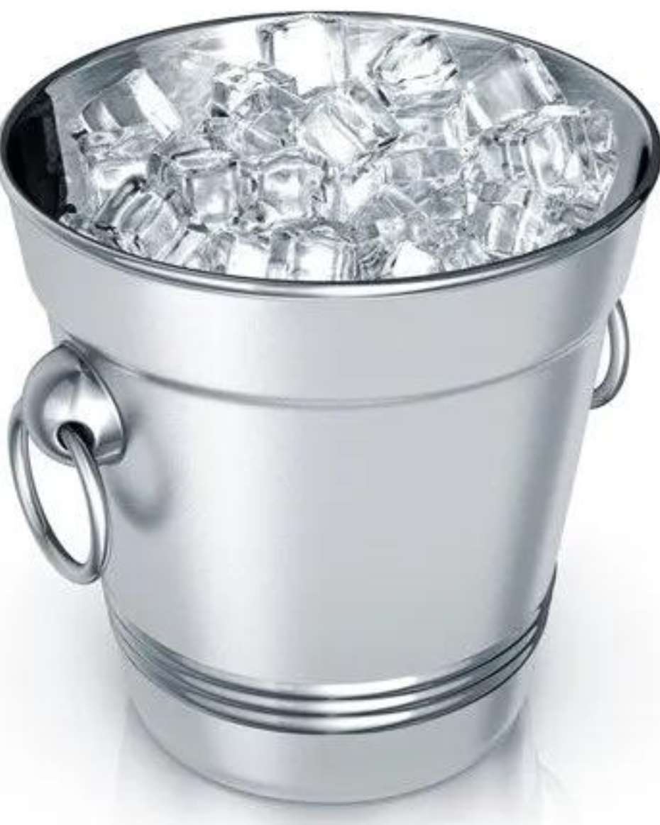 LING GUAND STAINLESS ICE BUCKET - MINARETS PHARMACY AND SUPERMARKET