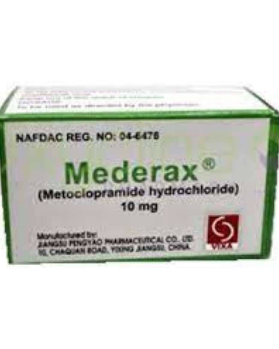 METOCLOPRAMIDE TAB(MEDERAX)