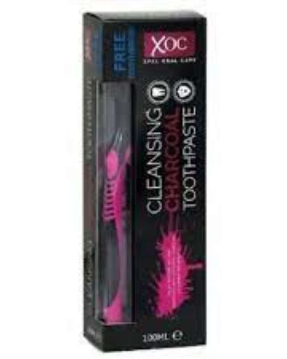 XOC CLEANSING CHARCOAL TOOTHPASTE MINARETS PHARMACY AND SUPERMARKET
