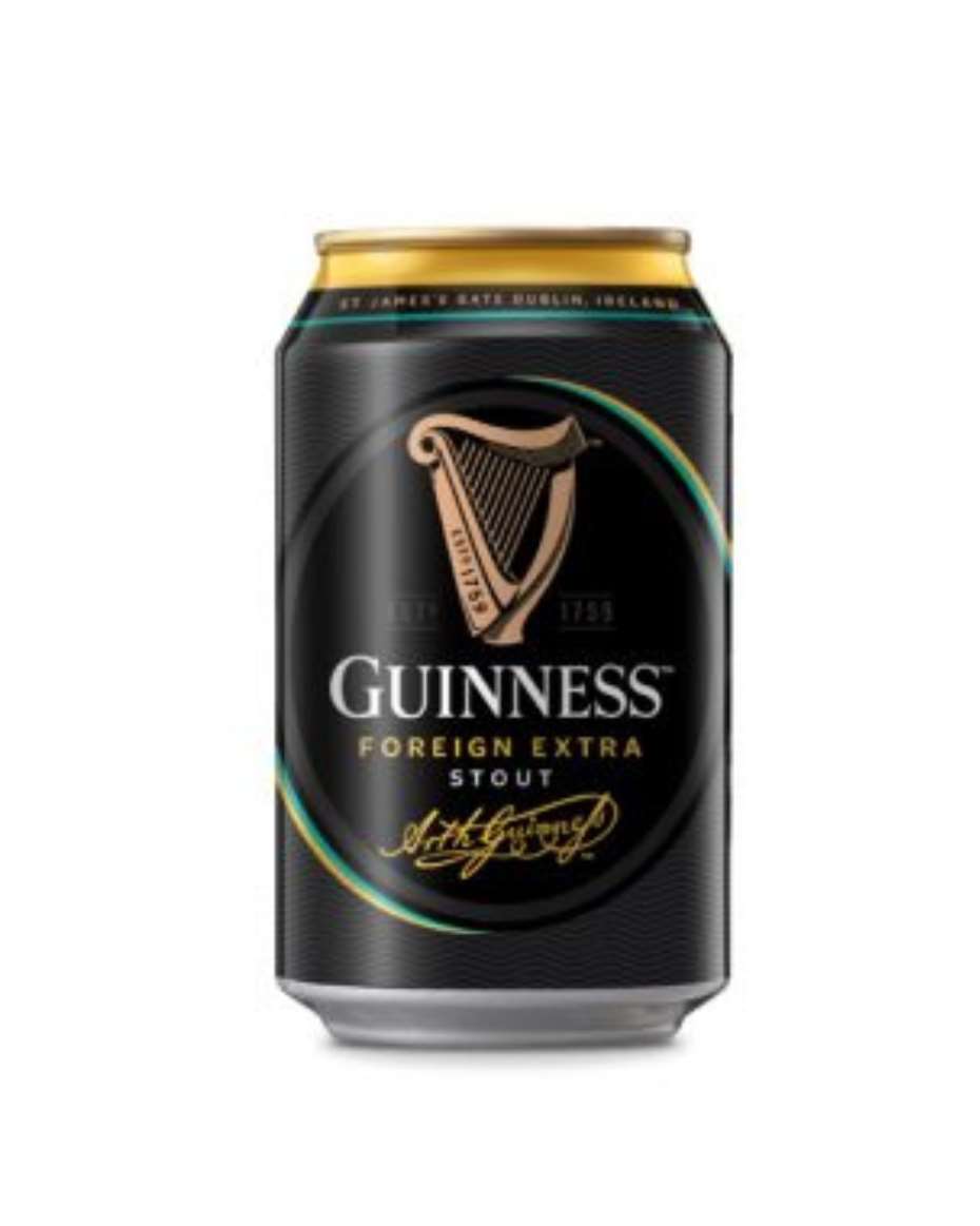 GUINESS  FOREIGN EXTRA STOUT CAN 300ML
