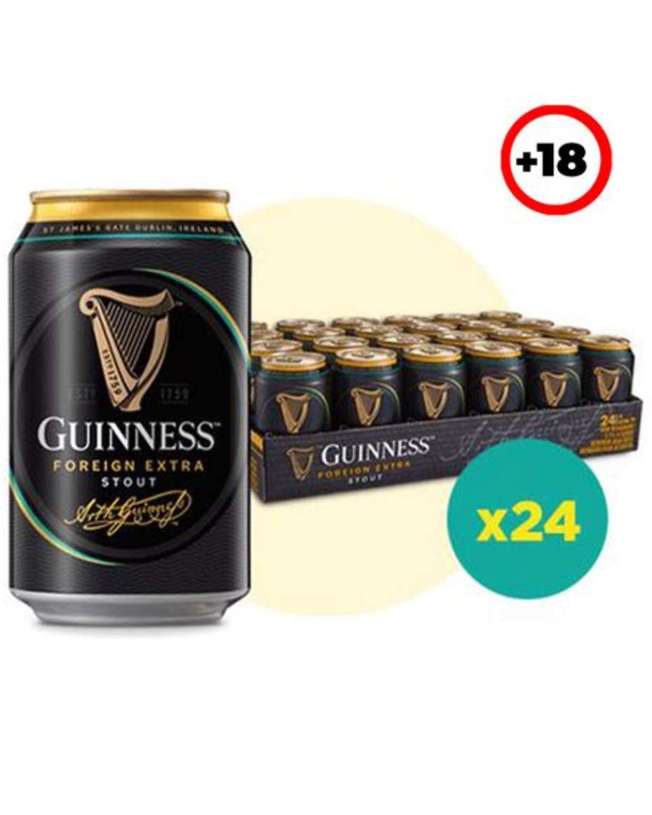 GUINNESS FOREIGN EXTRA STOUT CAN 330ML X24
