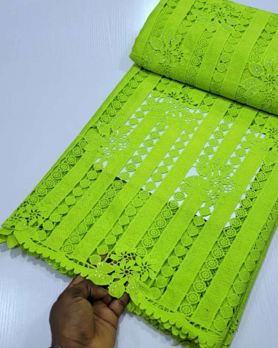 GREEN LACE (5 YARDS)