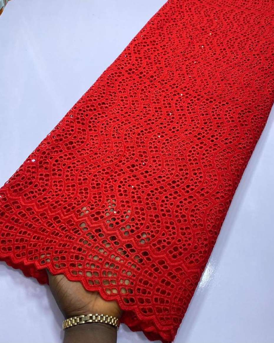 RED LACE (5 YARDS)