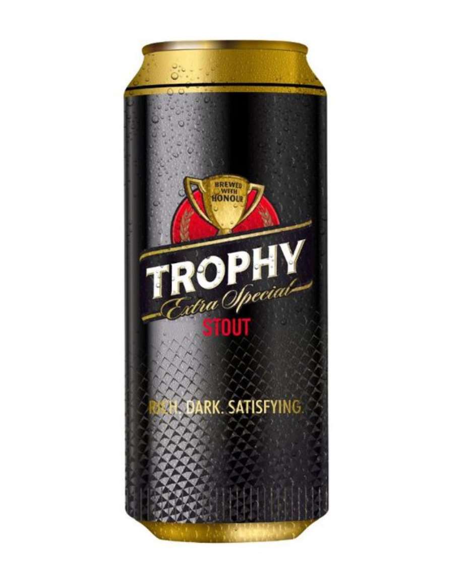 TROPHY SCOUT LAGER BEER CAN