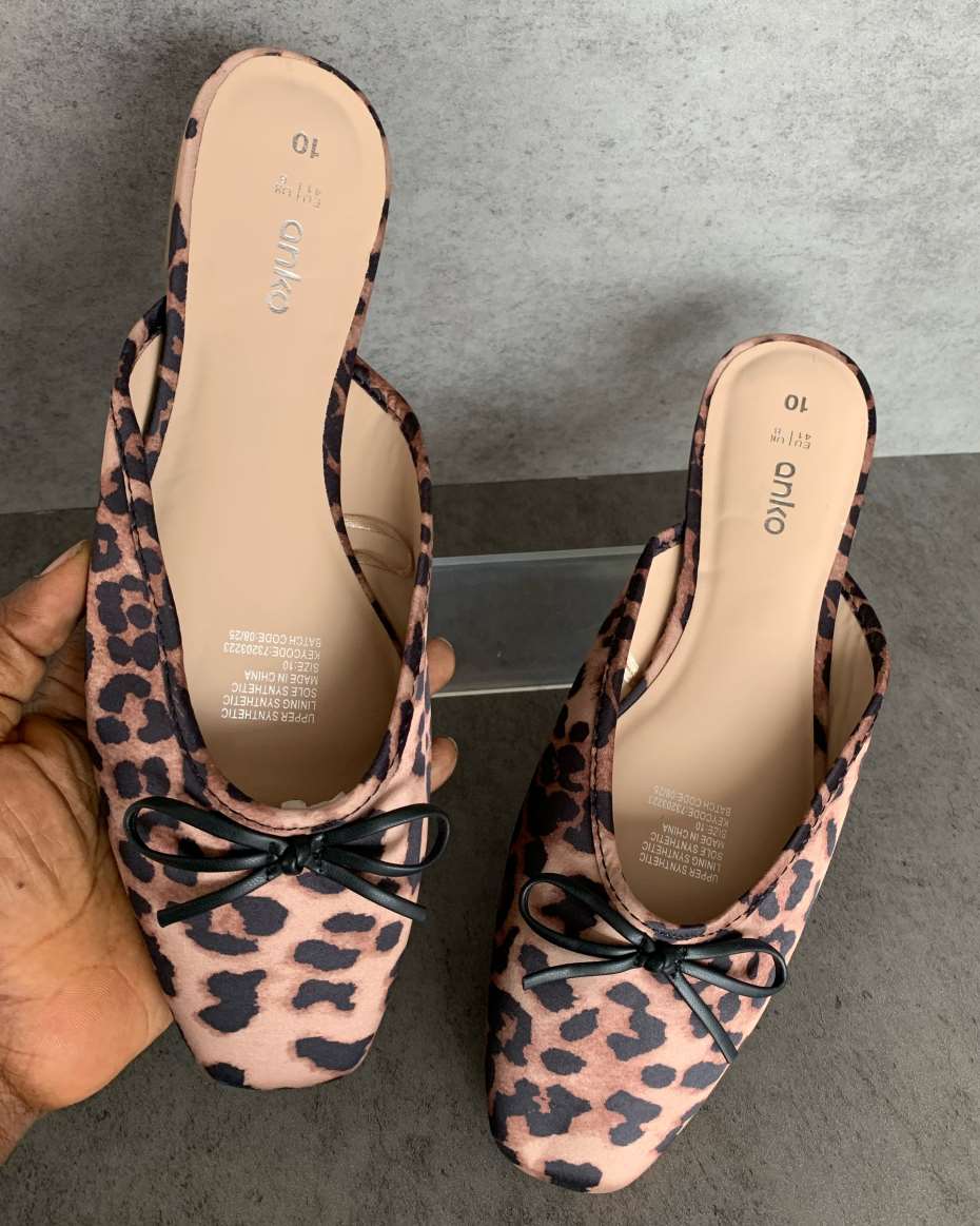 ANKO PRINTS MULES 10 SIZE 41