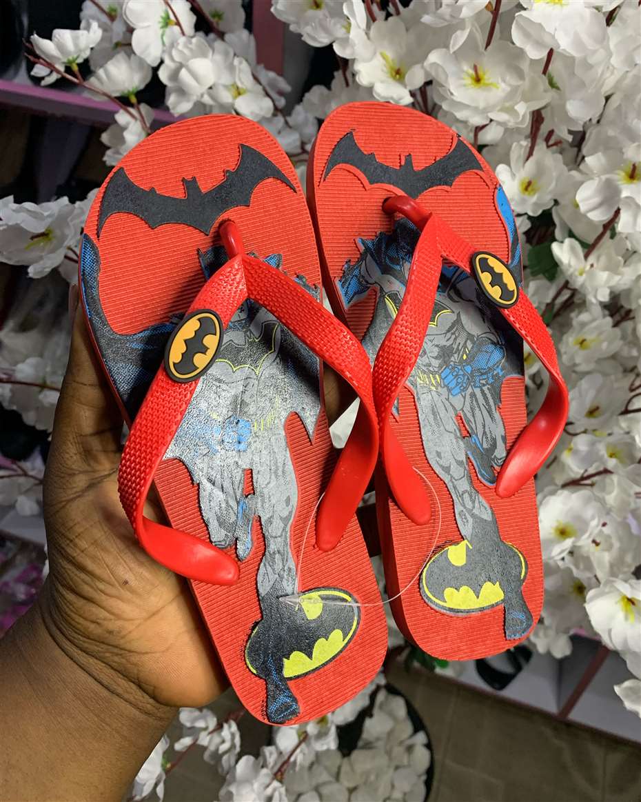 BATMAN FLIP-FLOP RED SIZE 33