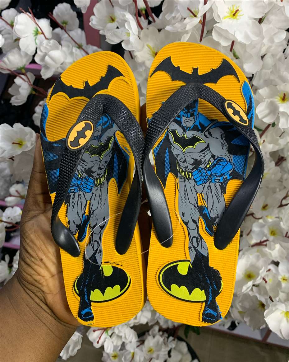 BATMAN FLIP-FLOP YELLOW SIZE 35
