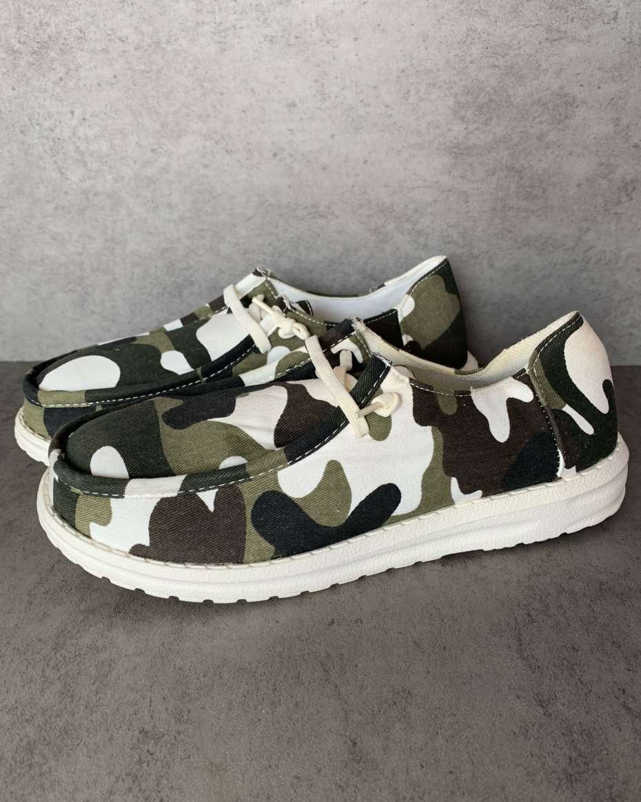 CAMO COMFY SNEAKERS SIZE 37