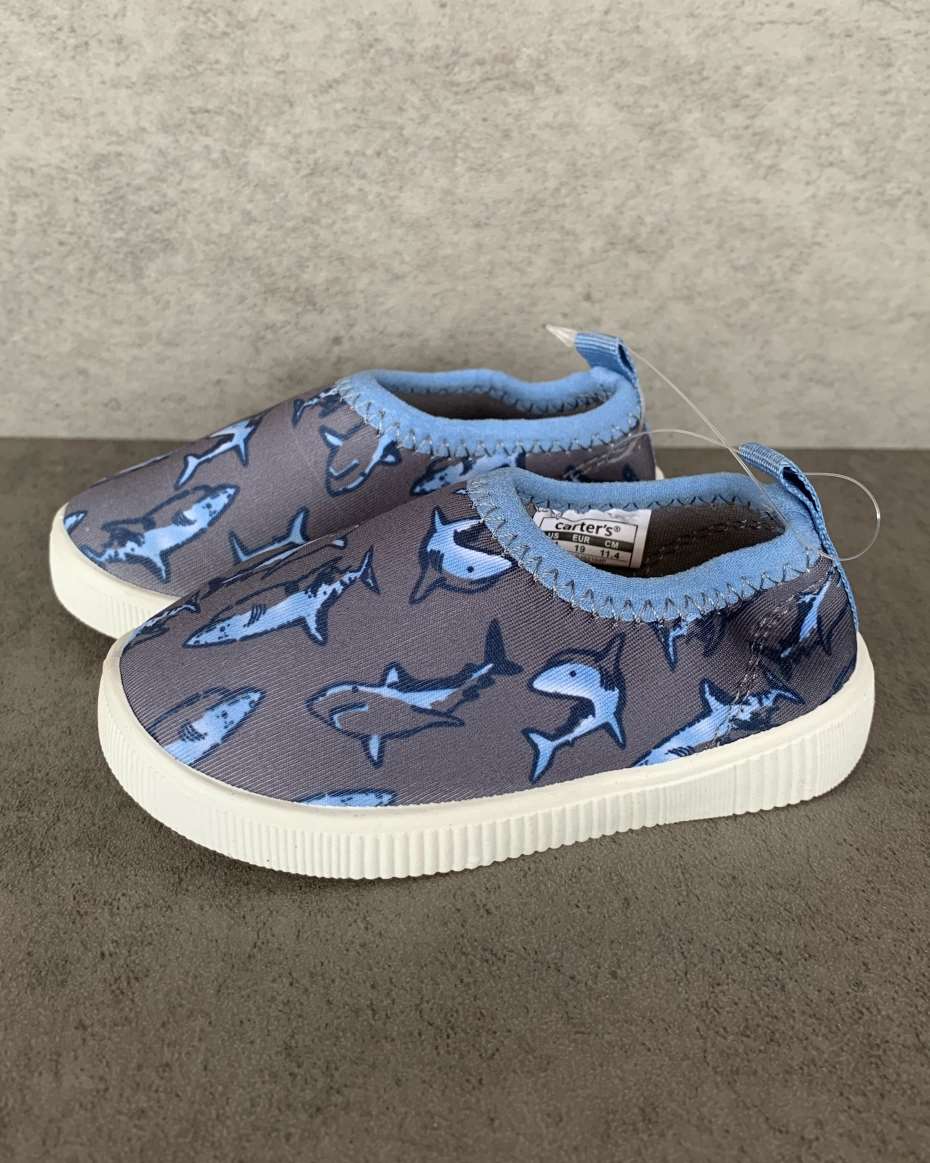 CARTERs WHALE SNEAKERS SIZE 19