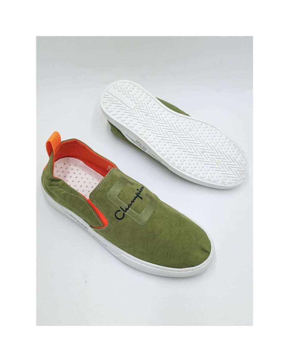 Green cheap champion shoes