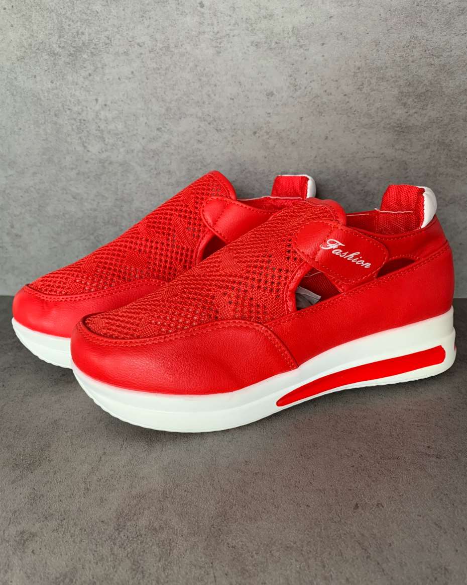 CUTE SNEAKERS RED SIZE 36