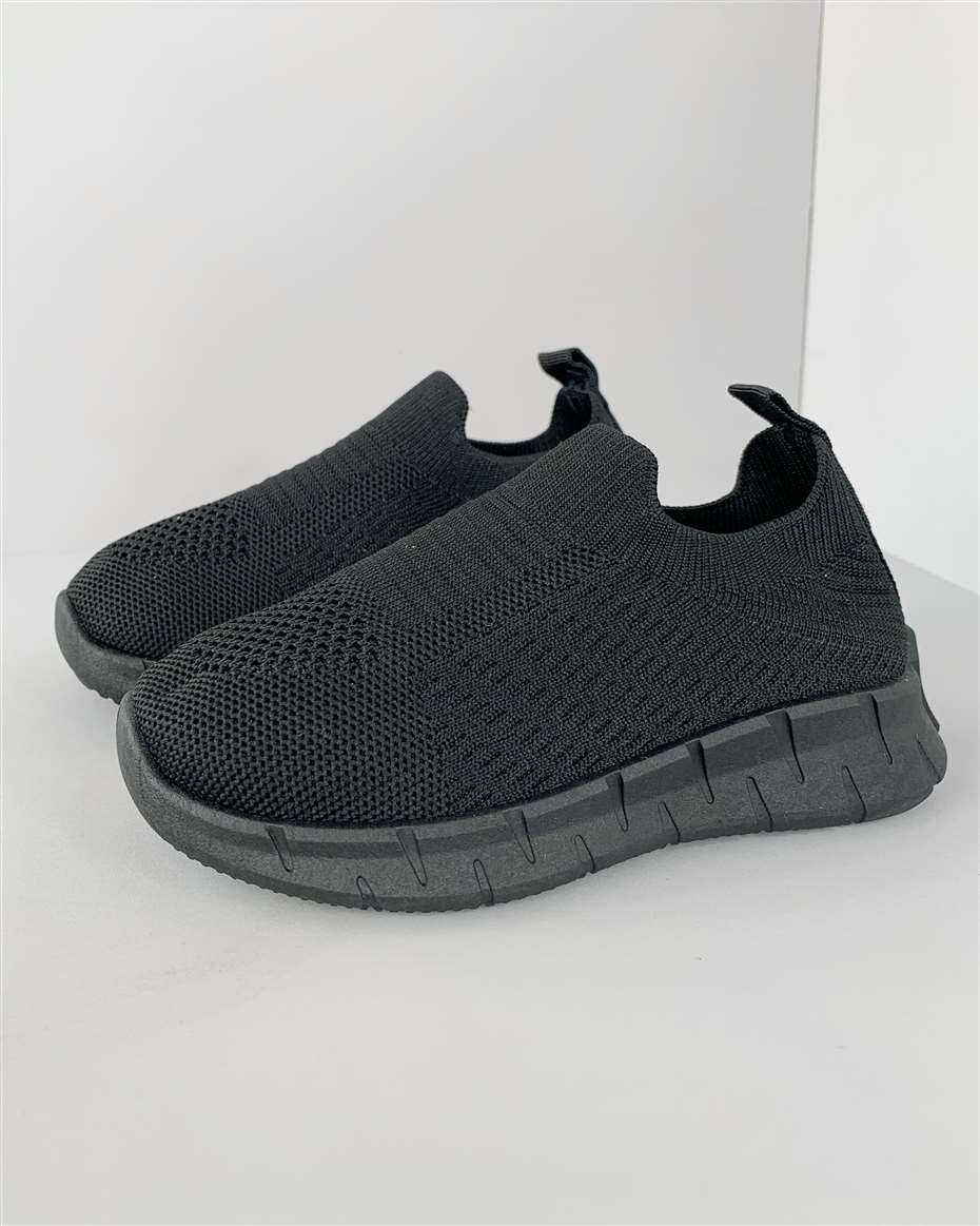 CUTE KIDS UNISEX SLIP-ON BLACK SIZE 31