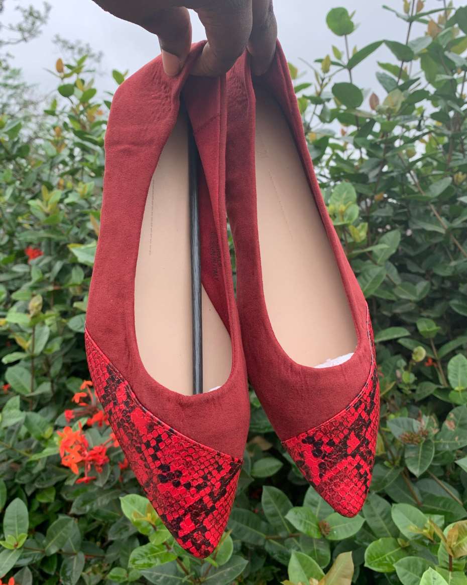 FOREVER 21 SHOE RED SIZE 40