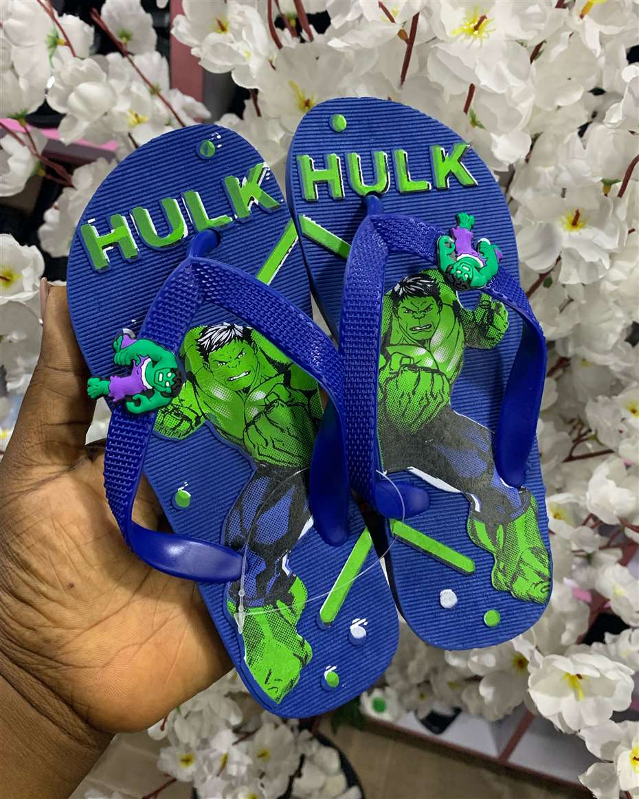 HULK FLIP-FLOP BLUE SIZE 31