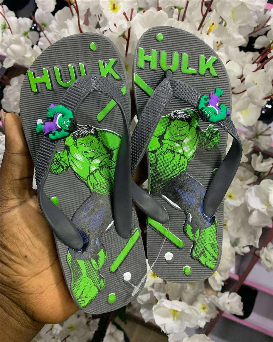 HULK FLIP-FLOP DARK GREY SIZE 30