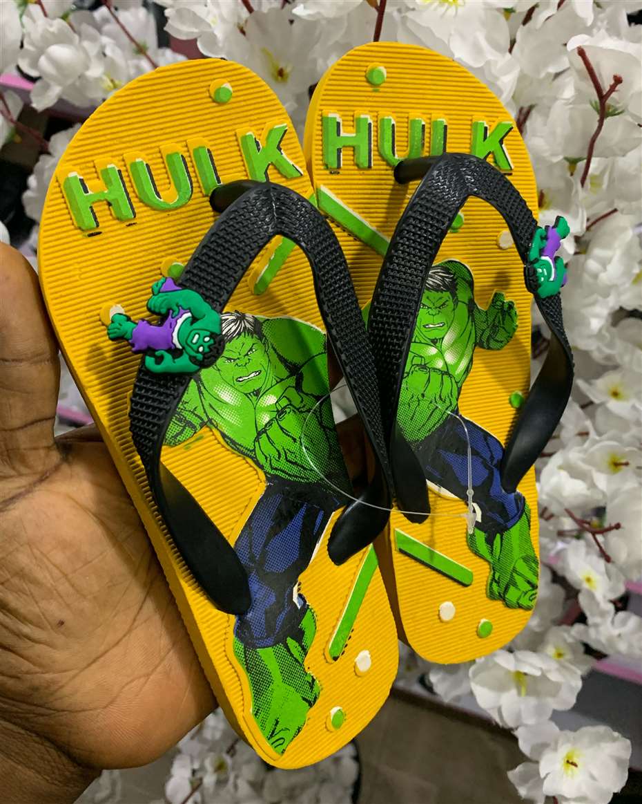 HULK FLIP-FLOP YELLOW SIZE 33