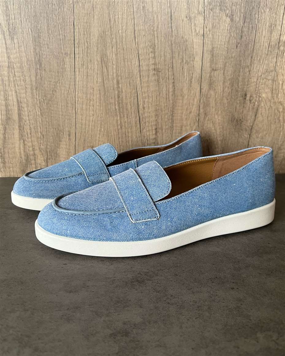 NATURALIZER LOAFERS BLUE SIZE 40.5