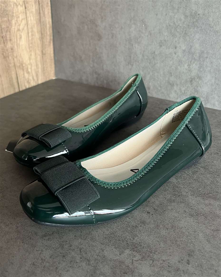 OLIVERIA QUALITY FLATS GREEN SIZE 38